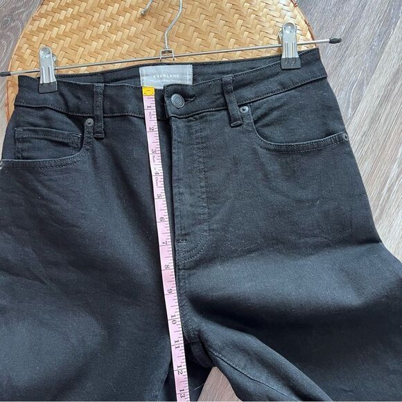 Everlane curvy high Rise skinny jean in black womens size 29 - Picture 4 of 7